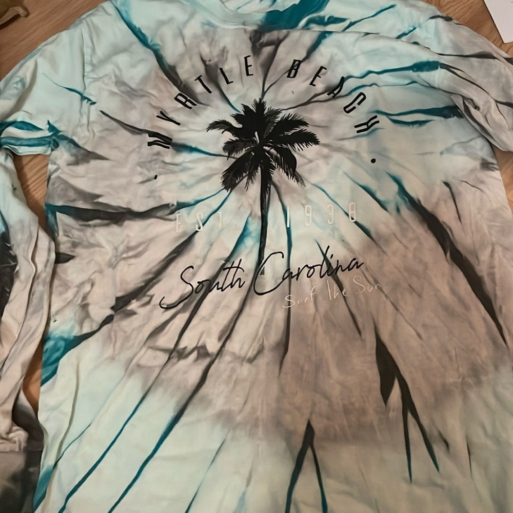 It’s a size small tie-dye long sleeve T-shirt.